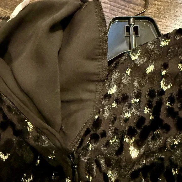 A.L.C. Jane Metallic Velvet Mini Dress - Picture 11 of 13